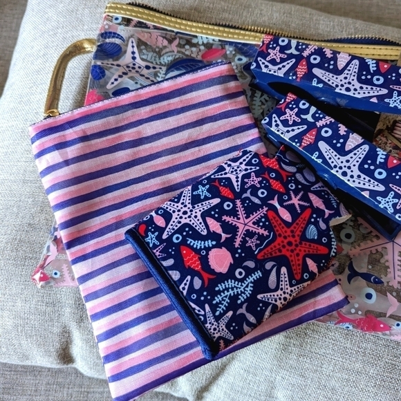NWT Salty Starfish Exclusively at Paper Store 5 Piece Beach Day Essential Set - Picture 4 of 6